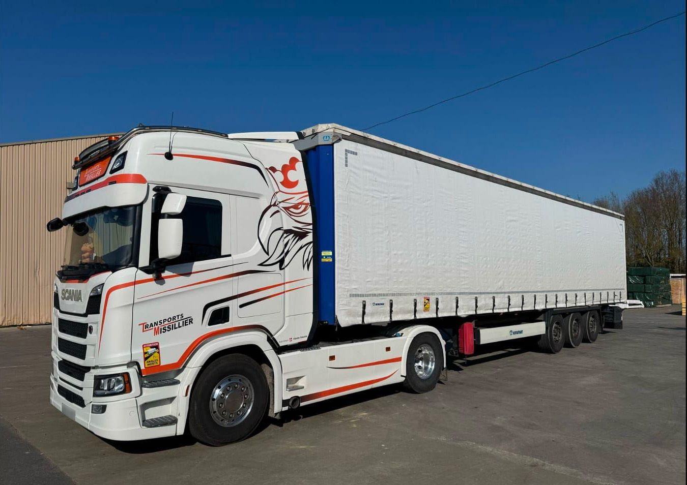 Organisation et qualité de service du transport en tautliner
